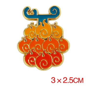 One Piece brooch pin