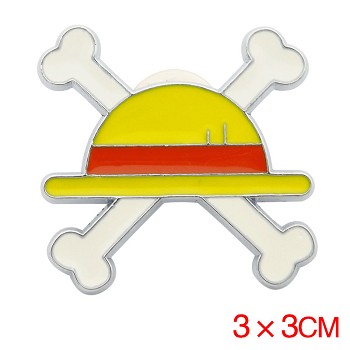 One Piece Luffy brooch pin