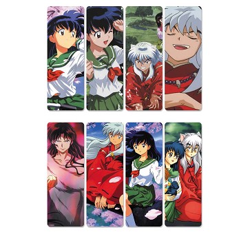 Inuyasha anime pvc bookmarks set(5set)
