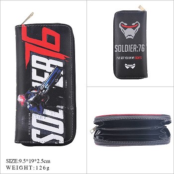 Overwatch SOLDIER:76 long wallet