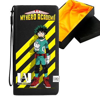 My Hero Academia anime long wallet