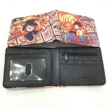 One Piece Luffy anime wallet