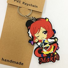 Lovelive anime two-sided key chain