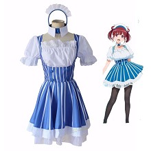 How to Raise a Boring Girlfriend cosplay costume cloth dress a set