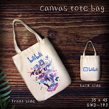 Bilibili canvas tote bag shopping bag