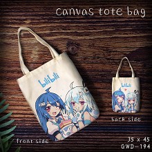 Bilibili canvas tote bag shopping bag