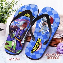 My Hero Academia flip-flops shoes slippers a pair