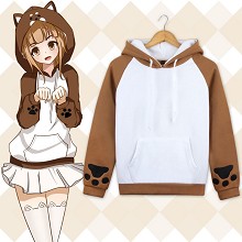 Shiba cute spun velvet thick hoodie