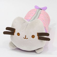 10inches Pusheen plush pen bag pencil bag