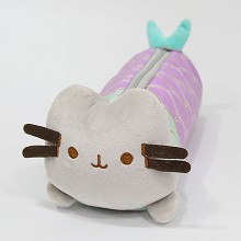 10inches Pusheen plush pen bag pencil bag