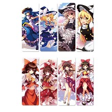 Touhou Project anime pvc bookmarks set(5set)