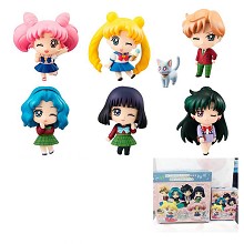 Sailor Moon 20th figures set(6pcs a set)