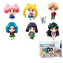 Sailor Moon 20th figures set(6pcs a set)