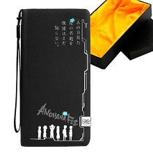 AnoHana anime long wallet