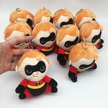 5inches The Incredibles plush dolls set(10pcs a set)