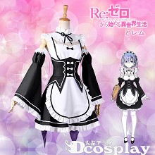 Re:Life in a different world from Rem cosplay cloth costume dress