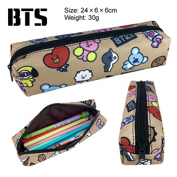 BTS pen bag pencil bag