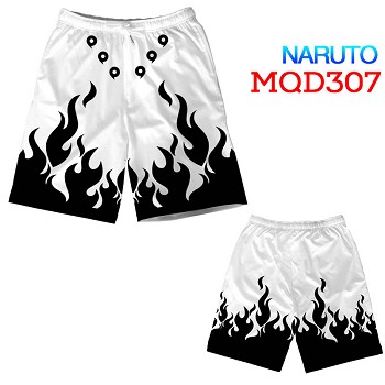 Naruto beach pants shorts middle pants