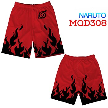 Naruto beach pants shorts middle pants