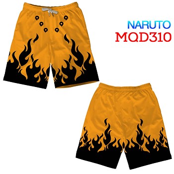 Naruto beach pants shorts middle pants