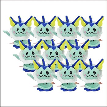 4inches Pokemon Glacia plush dolls set(10pcs a set)