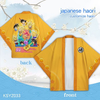 Dragon Ball anime haori kimono cloth