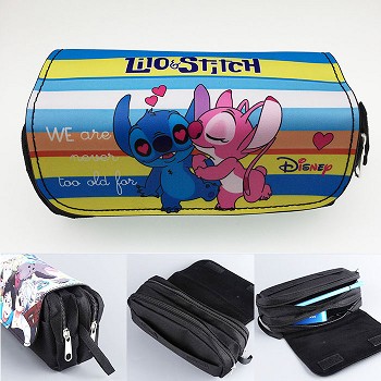 Stitch pen bag pencil bag