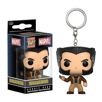 Funko POP Wolverine figure doll key chain