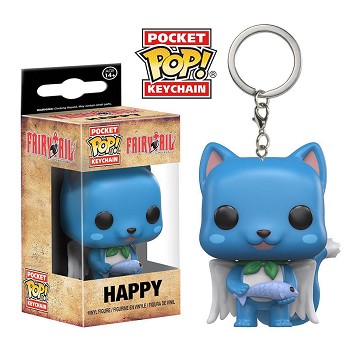 Funko POP Fairy Tail figure doll key chain