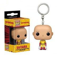 Funko POP One Punch Man Saitama figure doll key chain