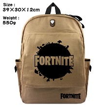 Fortnite canvas backpack bag