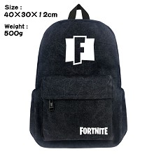 Fortnite canvas backpack bag