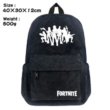 Fortnite canvas backpack bag