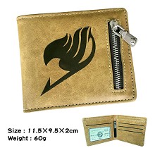 Fairy Tail anime wallet