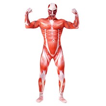 Attack on titan Shingeki no Kyojin cosplay Colossal Prop Tights Muscle Halloween man