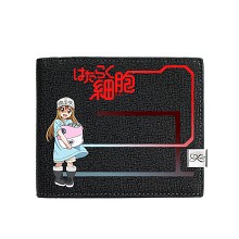 Hataraku Saibou Cells At Work cartoon anime wallet