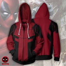The Avengers Deadpool 3D printing hoodie sweater cloth