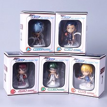 Kuroko no Basket figures set(5pcs a set)