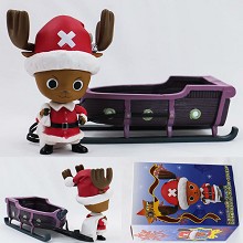 One Piece Christmas Chopper figure