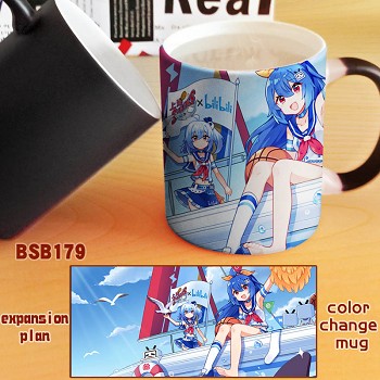 Bilibili anime color change mug cup