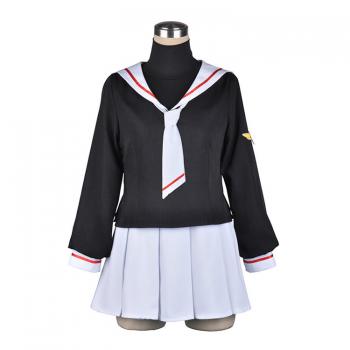 Card Captor Sakura cosplay  cloth dress a set