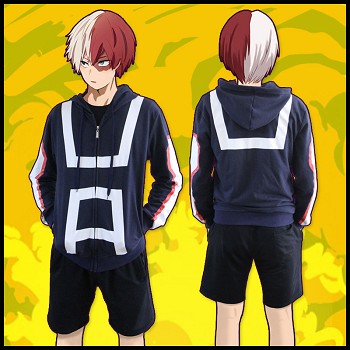 My Hero Academia cotton thin hoodie cloth