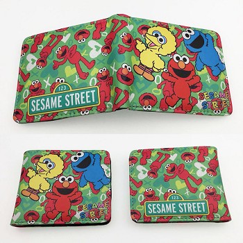 Sesame Street anime wallet