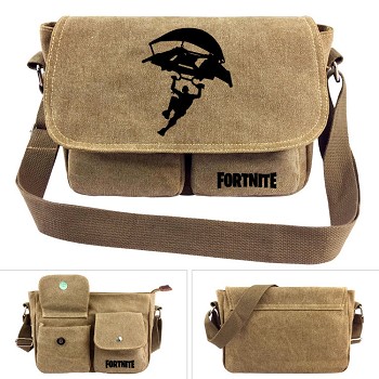 Fortnite canvas satchel shoulder bag