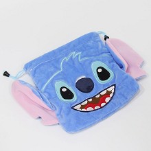 Stitch anime plush drawstring bag