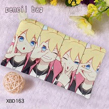 Naruto anime two-sided design pen bag