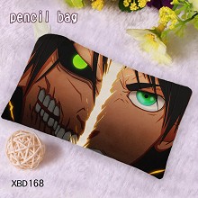 Attack on Titan anime two-sided design pen bag
