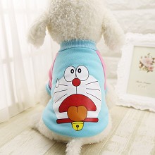 Doraemon anime pet dog clothes hoodie