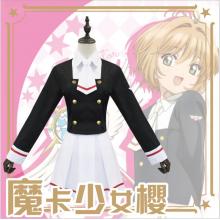 Card Captor Sakura cosplay cloth dress a set