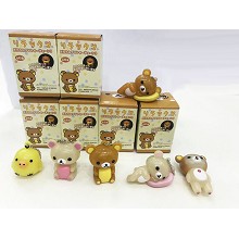 Rilakkuma figures set(5pcs a set)